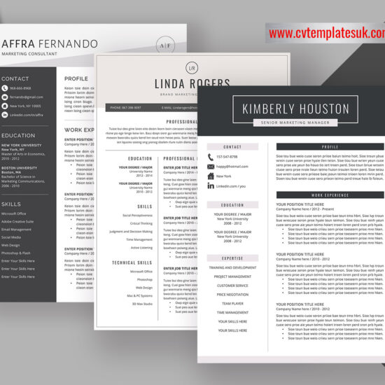 Resume Templates UK